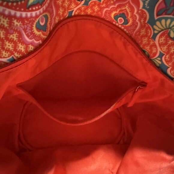 Vera Bradley Glenna Shoulder Bag in Retired Print Paisley in Paradise EUC - Picture 10 of 16